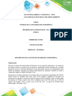 Trabajo Final Control de La Contaminación Atmosférica