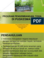 Program TOGA Di Puskesmas PDF