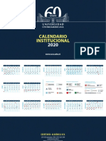 Calendario Institucional 2020 PDF