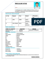 Curriculum Vitae: Ramani Mandal