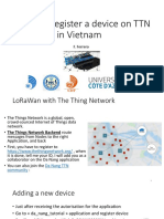 Lorawan Register A Device On TTN in Vietnam: F. Ferrero