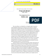 Tres Versiones de Judas, Jorge Luis Borges (1899-1986)