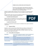 Fundamentos Teóricos de Los Procesos de Integración Regional