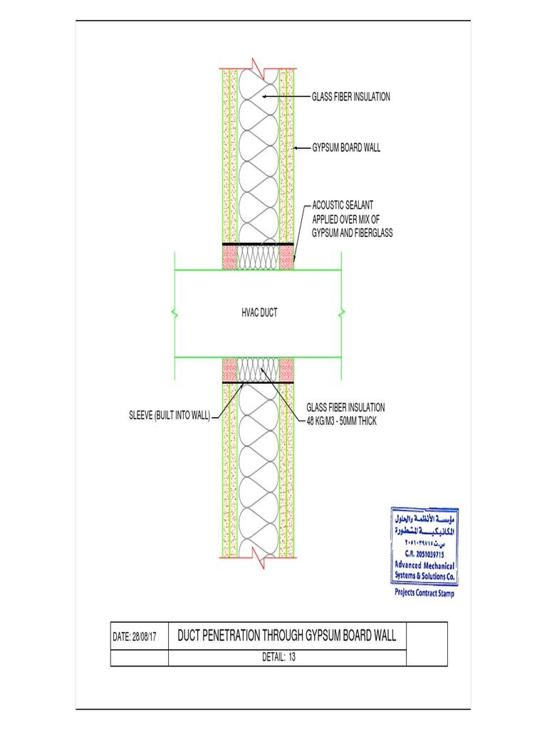 Duct Section Detail PDF PDF