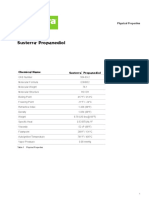 Susterra(R) Propanediol Physical Properties