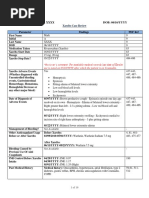 Mark XXXX DOB: 06/16/YYYY: Xarelto Case Review