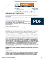 Experimental Analysis of Tablet Properties For Discrete Element Modeling of An Active Coating Process PDF