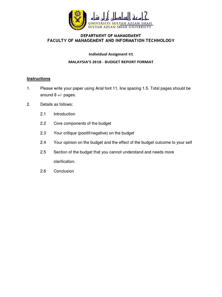 Faculty of Management and Information Technology | PDF