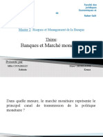 Banques Et Marché Monétaire en