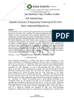 Cloud Computing Simulation Using CloudSim Toolkits PDF