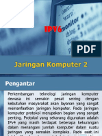 5-6 Jarkom2 Pert V-VI - IPv6 PDF