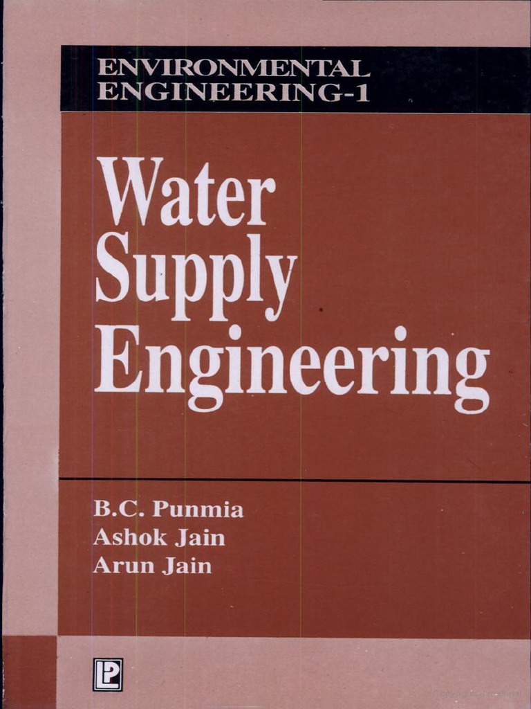 Water Supply Engineering in S.I. Units by Dr. B. C. Punmia, Ashok Kumar