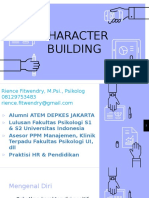 Character Building Maba 2019