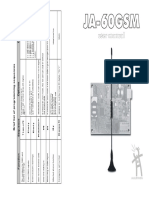 JA-60 GSM User Manual