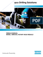 Atlas Copco Drilling Solutions: Rebuild Manual Model: Dm45/50/L Rotary Head Rebuild