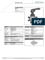 Butterfly Valve Product Data Sheet
