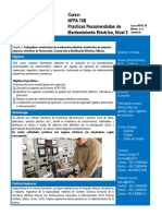 Descriptor NFPA 70B Nivel 3 24H PDF