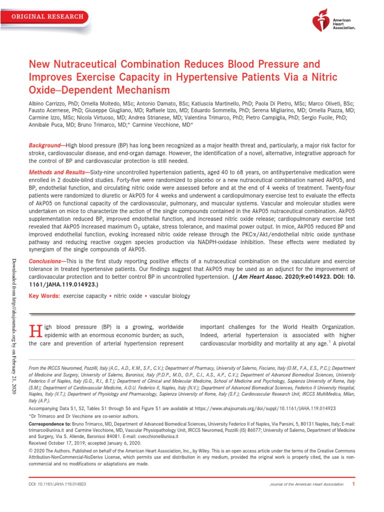 10 1161 Jaha 119 Pdf Hypertension Blood Pressure