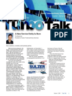 Sulzer Turbomachinery Services Newsletter Highlights Gas Turbine Repairs