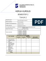 IPG Kampus Perempuan Melayu, Durian Daun, 75400 Melaka: Kerja Kursus Semester 2 Tahun 2 (2018142340051