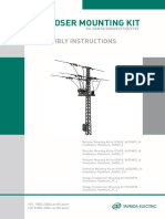 Recloser Mounting Kit: Assembly Instructions