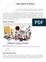 Fuse and Types of Fuses