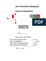 40 Austrian Chemistry Olympiad National Competition: Name:.......................................