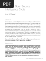 The RIS OSINT Intelligence Cycle PDF