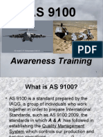 AS 9100 Awareness Training