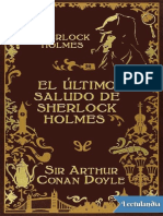 El Ultimo Saludo de Sherlock Holmes Ed Ilustrada - Arthur Conan Doyle