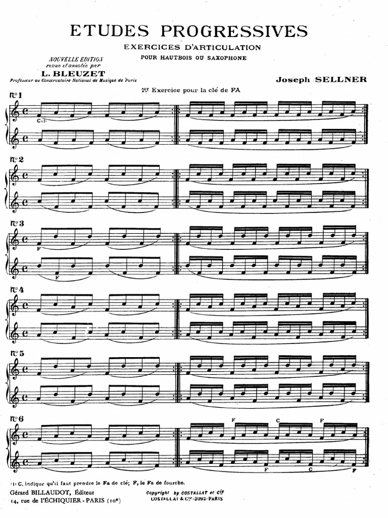 Sellner Oboe Method PDF