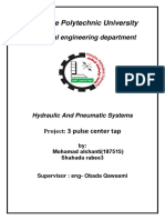 3 Pulse Center Tap Converter Project for Electrical Engineering Department