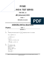 AITS-1920-PT-III - JEEA-PAPER-1-Sol PDF