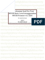Penyelesaian Soal PRE-TEST BASIC LEVEL PDF