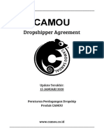 CAMOU - Dropshipper Agreement