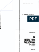 Vallejos Roque La Literatura Paraguaya Como Expresion de La Realidad Nacional