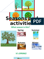 Seasons and Activities