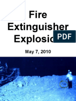 Fire Extinguisher Explosion