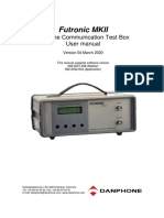 Futronic MKII: Maritime Communication Test Box User Manual