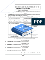 Purificiation of Organic Compounds