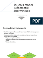 1 Pemodelan Matematik