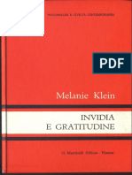 Invidia e gratitudine (Klein, 1957)