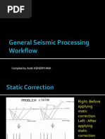 General Seismic Processing Workflow