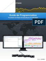 Guide de programmation - fonctions de base & indicateurs