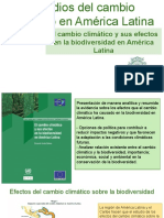 El cambio climático y sus efectos en la biodiversidad en América Latina .pptx