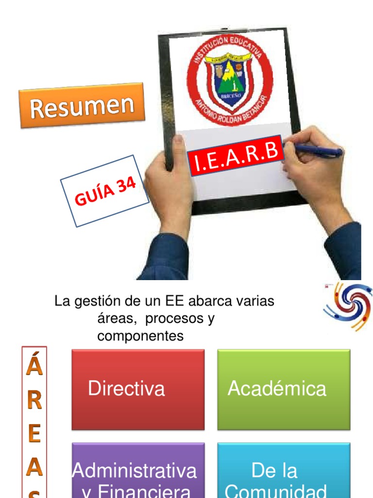Resumen de La Guia 34 Evaluación Institucional PDF | PDF | Presupuesto ...