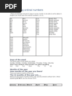 Month Abbreviations and Formats Guide | PDF