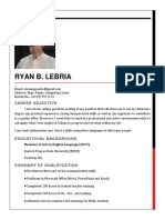 Resume Tacloban PDF