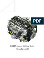 ZD30 Common Rail Diesel Engine Features and Specifications