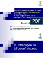 Encontro 08 - MR 02 (Access)